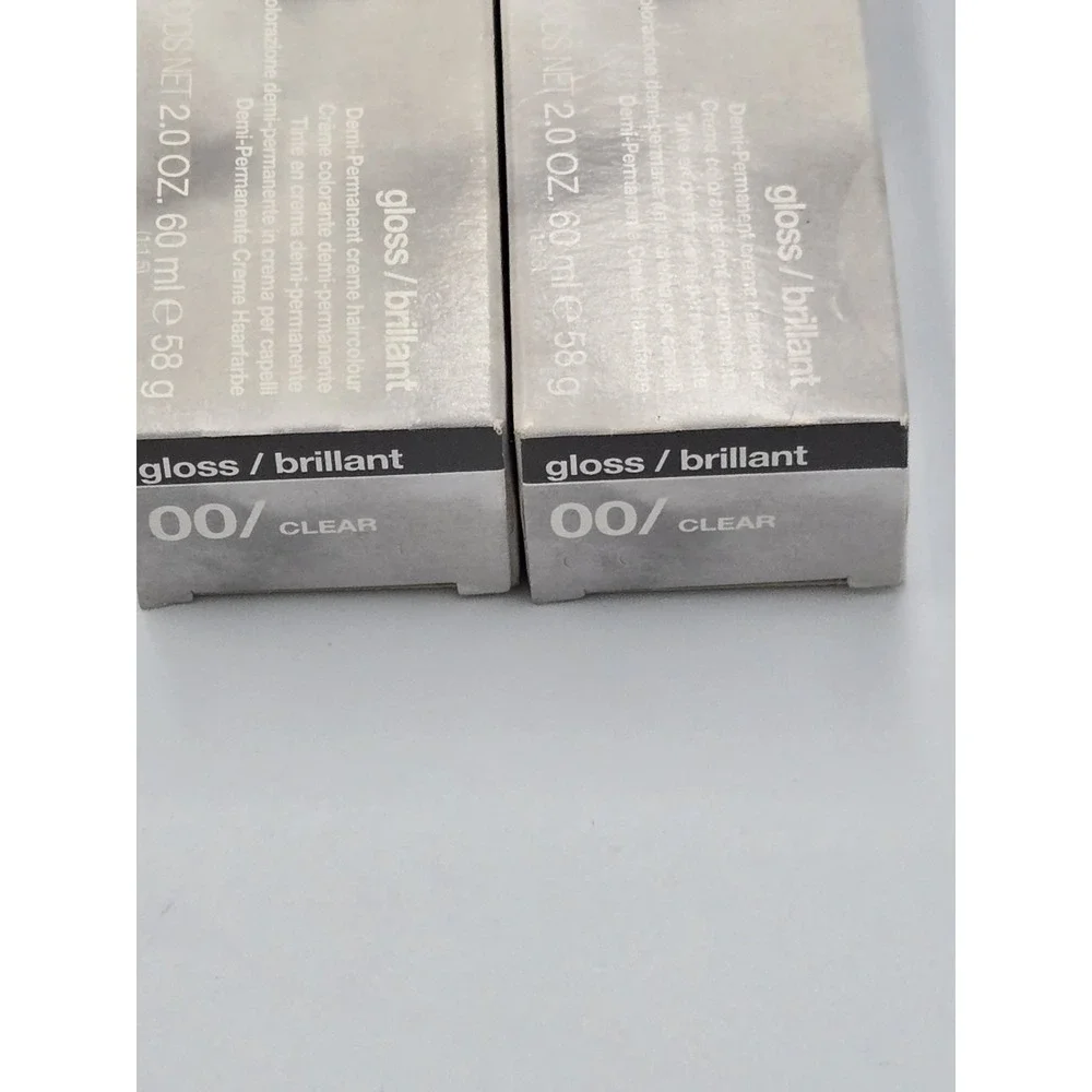 TIGI Copyright Colour 00 Clear Gloss/Brilliant‎  Lot Of 2 2oz